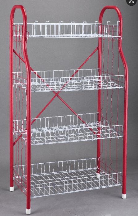 4 Tier Tube Shelf